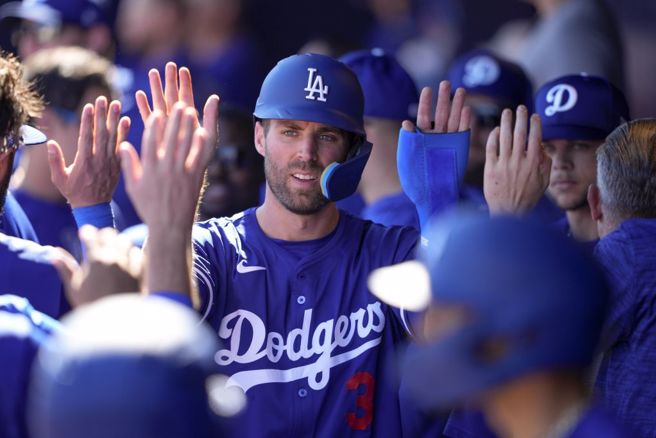 道奇球星克里斯泰勒。（美联社资料照）