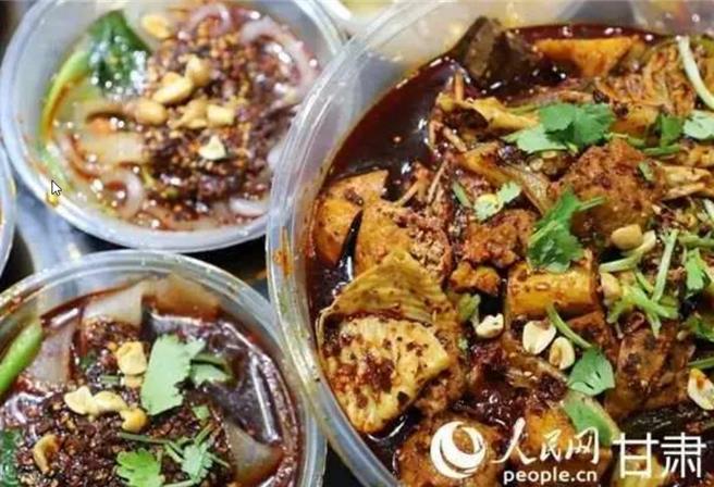 繼淄博燒烤、哈爾濱凍梨之後，甘肅「天水麻辣燙」近日成為最新觀光美食「頂流」。（人民網）