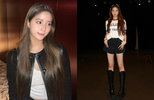 歐陽娣娣《創造營》排名跌到第15名。（圖／didi.babe.730 IG）
