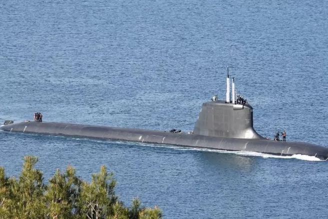法國海軍梭魚級潛艦。(圖/Marine nationale)