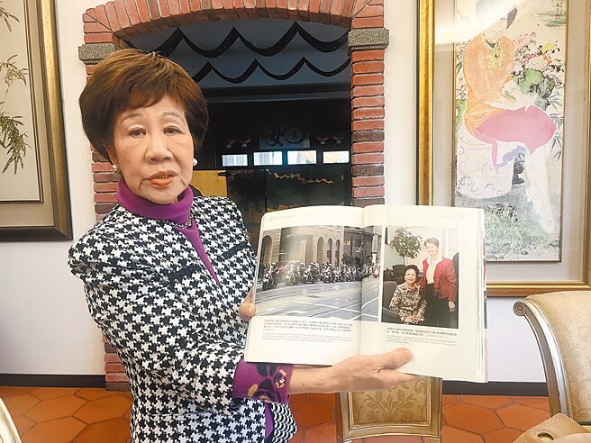 319将满20周年，前副总统吕秀莲接受本报专访向新总统赖清德及新国会喊话，盼重启调查319枪击案。（曾薏苹摄）