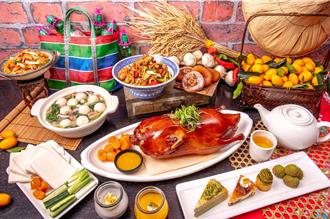 台北凱達百宴自助餐廳客家美食季  4人同行1位女性免費