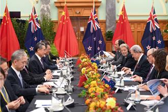 王毅與紐西蘭外長會談 同意就大陸加入CPTPP保持溝通