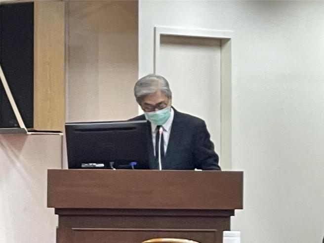 金管会主委黄天牧，魏乔怡摄