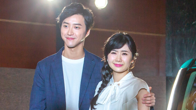 江宏杰与福原爱15日开记者会世纪大和解。(图／中时资料照)