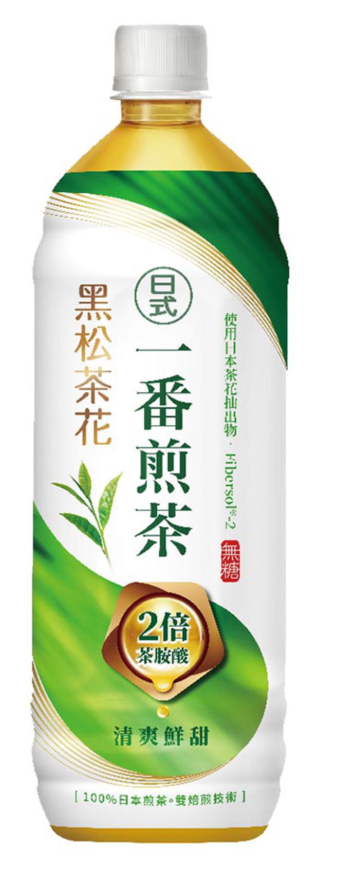 家樂福新品黑松茶花一番煎茶，特價33元。（家樂福提供）