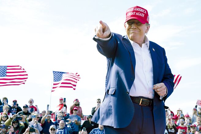 美国前总统川普。图／美联社