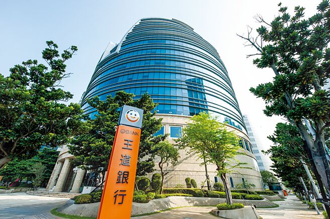 王道銀行獲國際永續評鑑Sustainalytics台灣金融業第一名，台灣上市櫃公司第二名。  圖／王道銀行提供