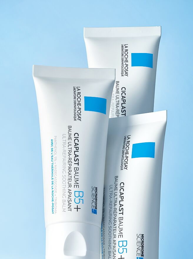 全新升級的理膚寶水B5+全面修復霜#B5萬用霜防護更全面。（理膚寶水提供）