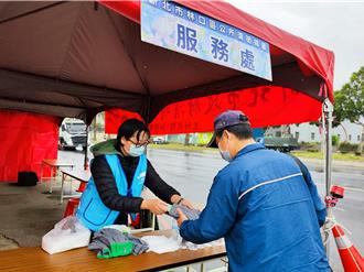 清明扫墓服务站 林口区公所提供便民服务