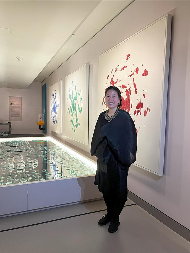 台灣藝術家蔡佳葳再度受邀於紐約魯賓美術館展出。（文化部提供／李怡芸台北傳真）