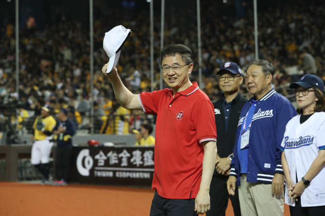 台湾运彩总经理林博泰相当期待台北大巨蛋所带动的观赛人潮。（刘宗龙摄）