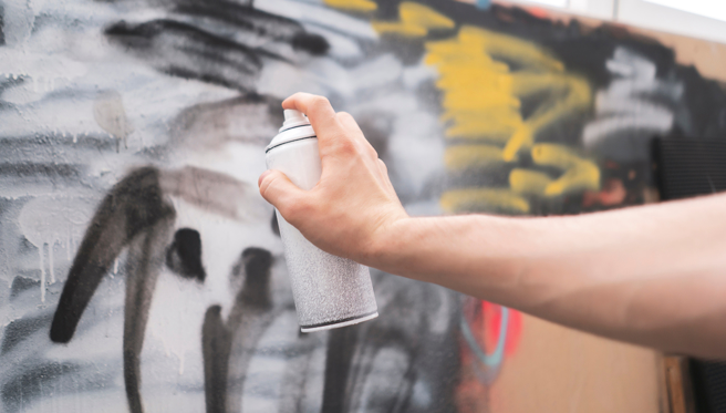 班克西是當代有名的塗鴉藝術家。（圖:shutterstock/達志）