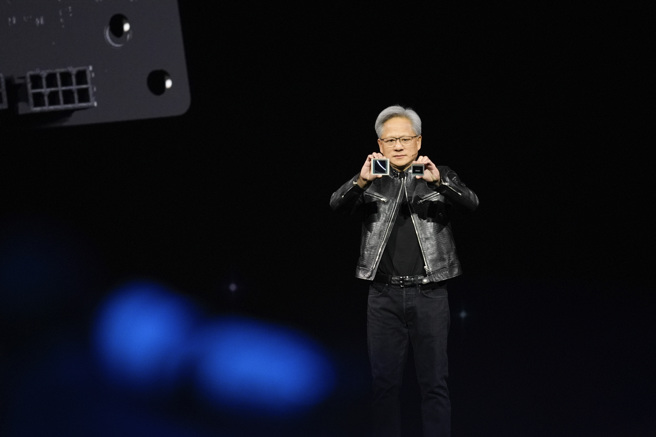 辉达最强AI晶片亮相，市场纷纷给予好评。（图/美联社）