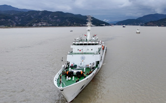 廈門海事局船舶航跡曝光   傳出離金門僅0.2海浬