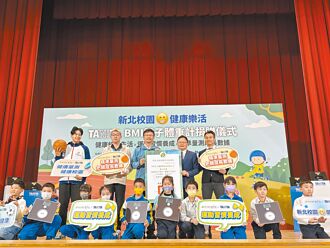 健康校園 企業贈1500台體重計