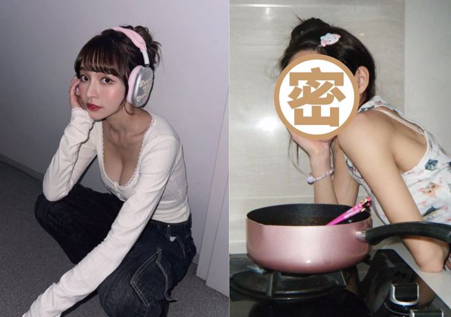 林襄在社群分享素顏居家照。（图／林襄IG）