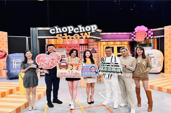 內湖分局文德派出所所所長楊開琮今晚上節目宣導交安與反詐。（翻攝照片／林郁平台北傳真）