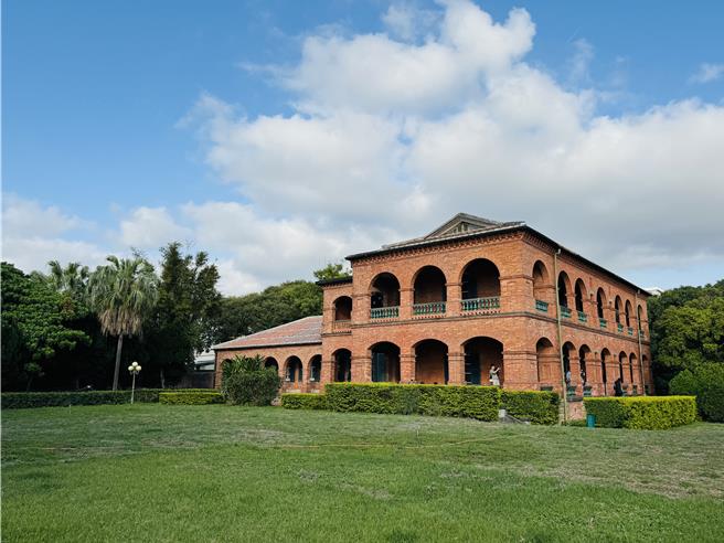 前清英國領事官邸。（淡水古蹟博物館提供／張鎧乙新北傳真）