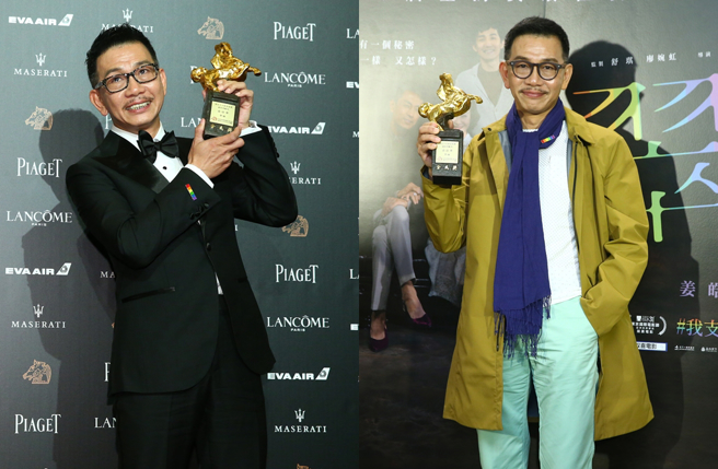 袁富華2018年在台灣奪下金馬獎最佳男配角獎。（圖／中時資料照片）