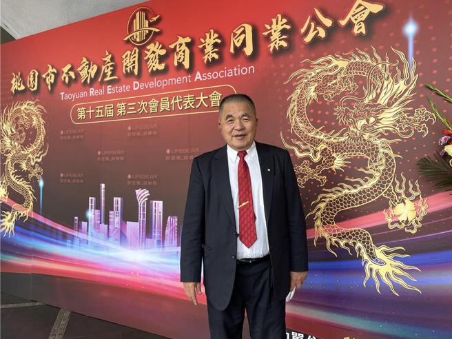 桃园市建商公会理事长刘守礼。图／郭及天