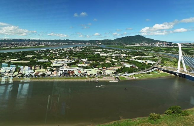社子岛示意图。（本报资料照片）