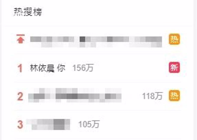 林依晨衝微博熱搜第一，掀全網回憶殺。（圖／翻攝自微博）