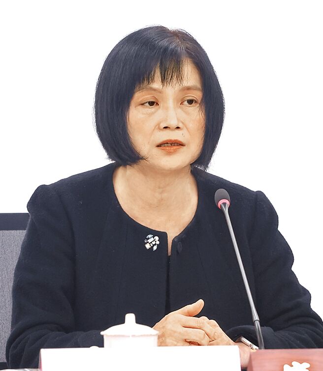 陈宗彦弹劾案以极悬殊比例不成立。图为投下成立票的监察委员王丽珍。（本报资料照片）