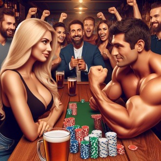 金髮辣妹挑戰猛男比腕力 「咔嚓一聲」手臂當場骨折變形