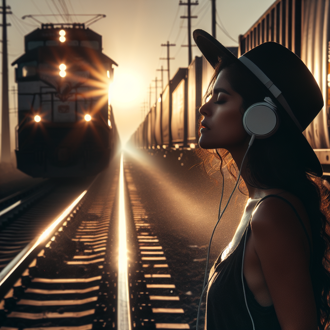 女子戴著耳機走在鐵軌上 慘遭火車撞擊輾斃