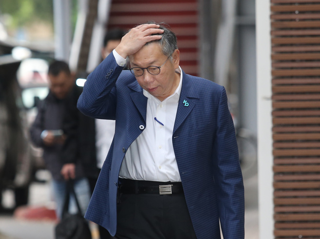 民眾黨主席柯文哲。（資料照，姚志平攝）