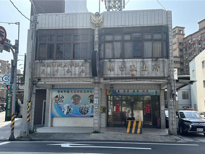 桃園市蘆竹分局南竹派出所用地向民間承租了20年，盼能重建至蘆竹區中正北路重劃區。（姜霏攝）