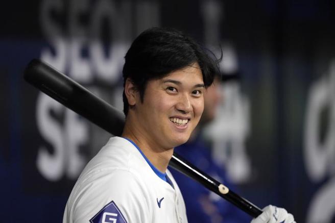 道奇队大谷翔平。（美联社）