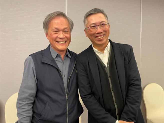 浩宇董事长陈正（左）、总经理龙震宇（右）。图／杜蕙蓉