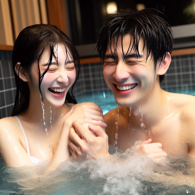 北投温泉再度传出偷拍影片外流，辖区警局已经主动介入调查。（AI 生成图）