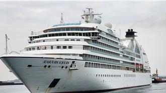 馬公商港郵輪碼頭延建後首艘  「旅行者號」睽違5年泊澎湖