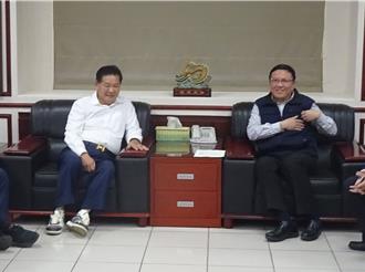 防「大甲杯格斗赛」开打 郑铭坤访彰县警局慰问协调