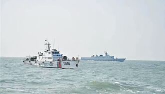 北京灰色戰略施壓 共軍海警實戰演訓