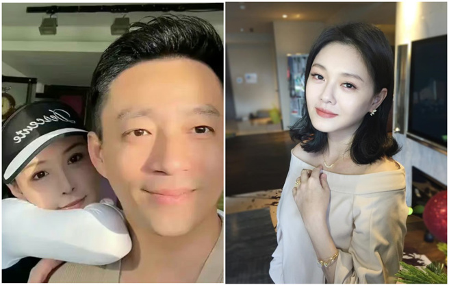 大S证实张颖颖是她与汪小菲之间的第三者。（图／抖音@张颖颖；脸书@大S）