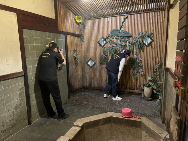 「北投泡温泉」再爆偷拍外流，3女1男受害！警方回应了。(警方提供)