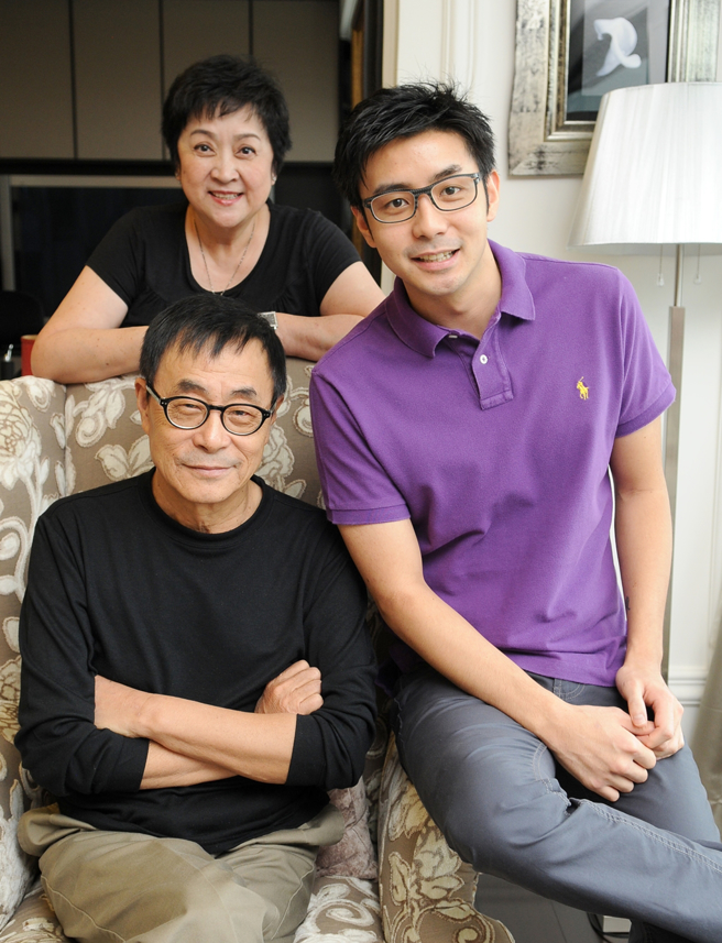 章立衡與劉家昌父子同框畫面不再。（圖／中時資料照片）