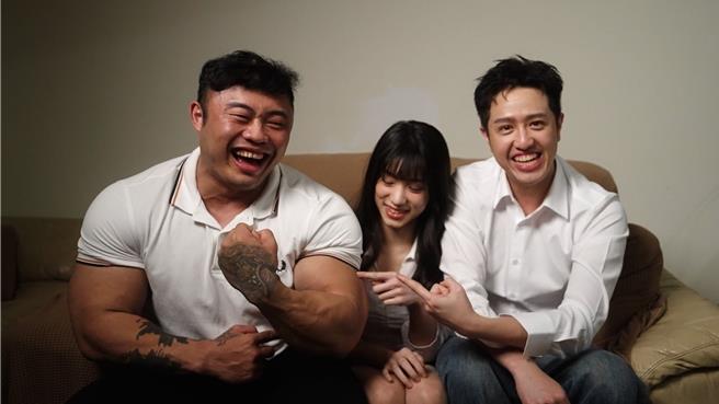 莫凡新的新歌MV邀請芊芊及熱狗王合作。（唯有音樂提供）