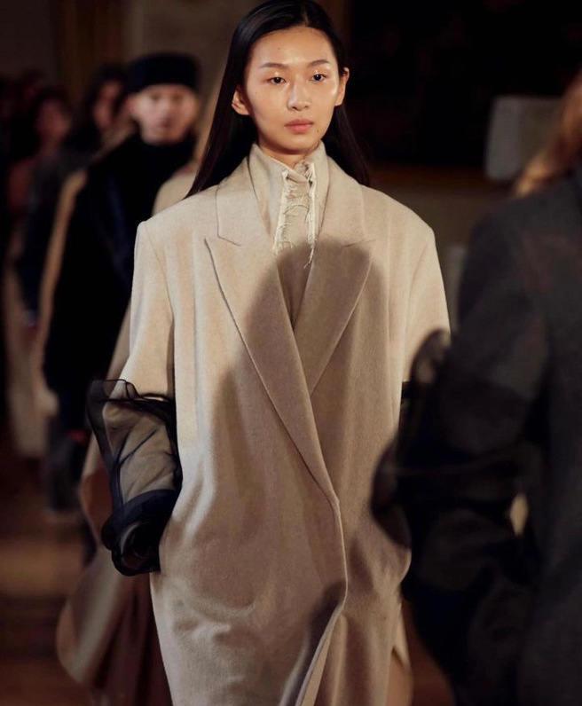 .Hsiang在哥本哈根時裝周的走秀照。(Hsiang提供)