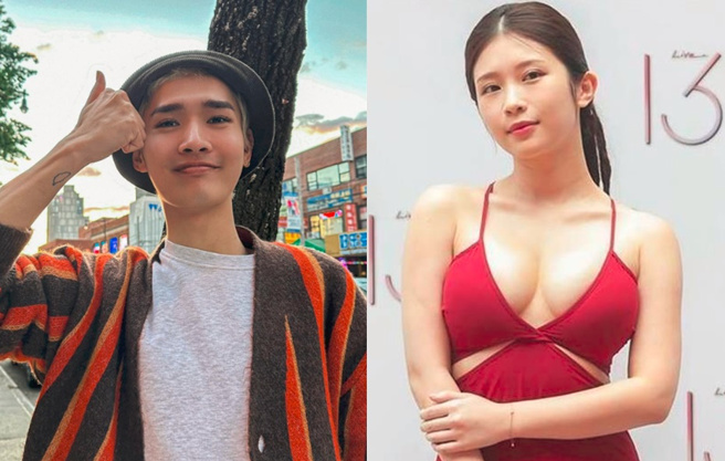 锺明轩(左)反击鸡排妹(右)的带风向指控，并怒批对方窜改他的发言。（合成图／示意图／取自锺明轩脸书、资料照）