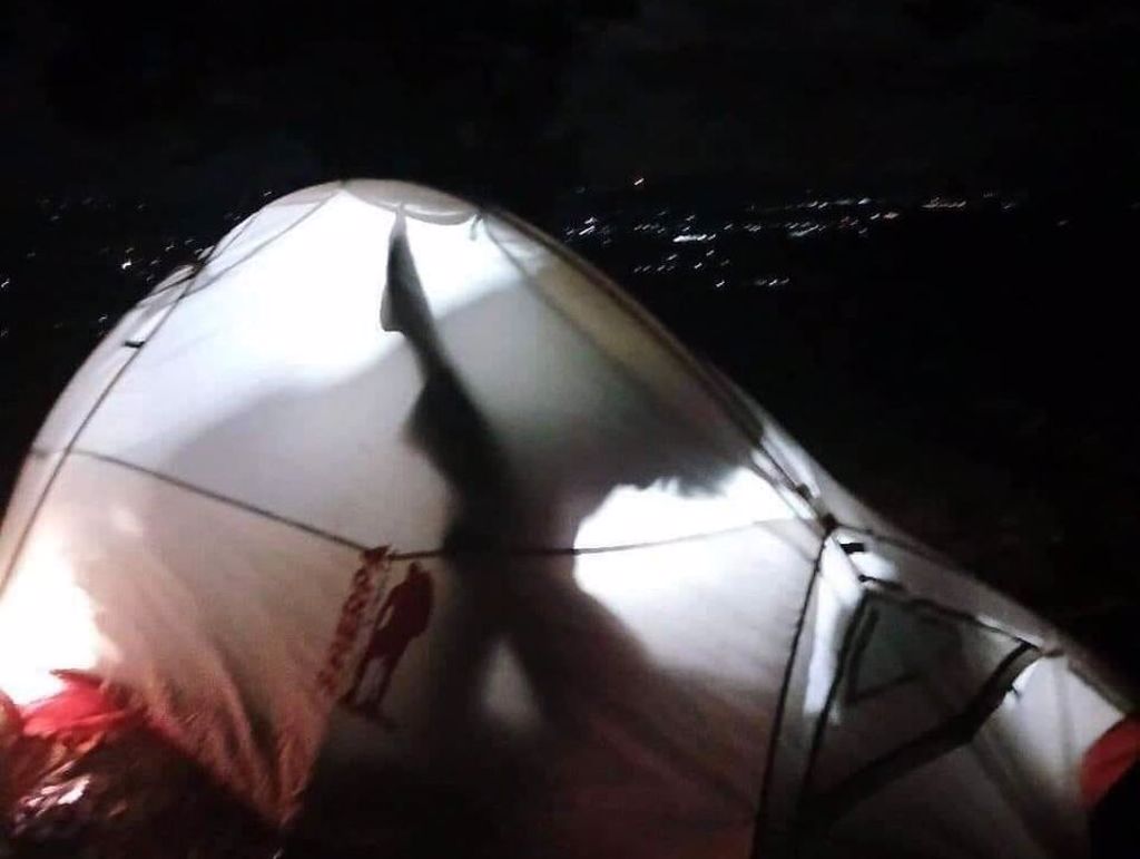 [新聞] 夜晚驚見野外帳篷「高級皮影戲」 網笑喊