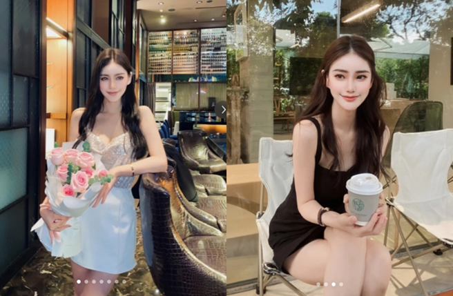 Mandy撞臉Angelababy。（圖／翻攝自小紅書）