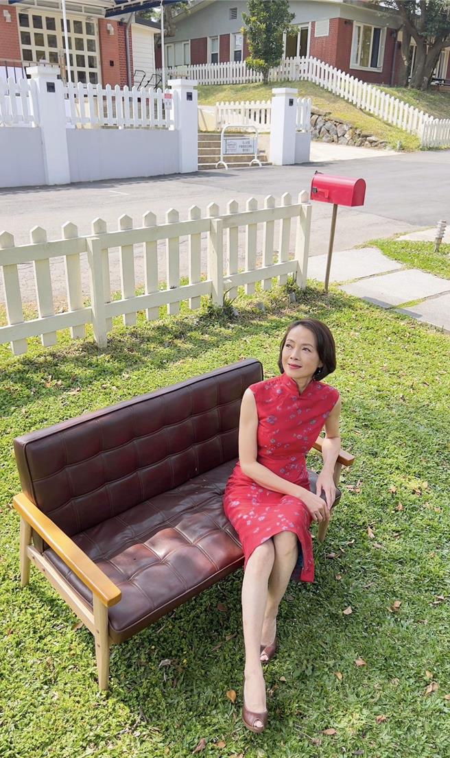 柯淑勤今嫁女兒心情很美麗。（海納百川提供）