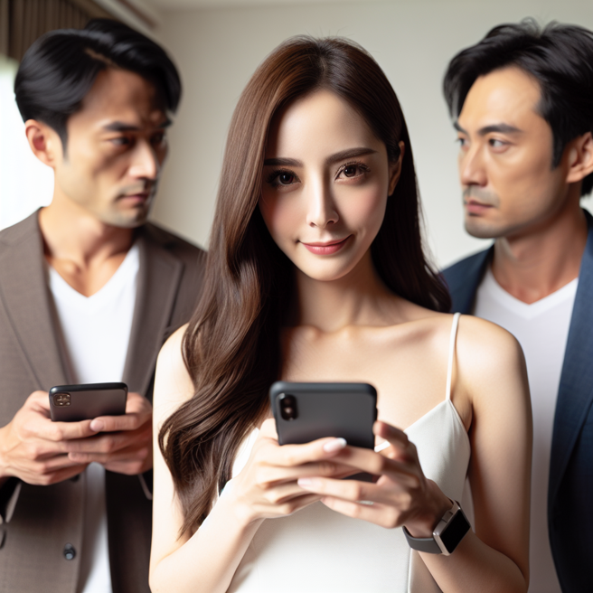 人妻婚后4年劈2男，绿帽夫见咸湿对话气炸怒求偿。（图／AI生成）