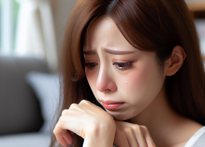 被婆婆呛「生女生干嘛？」丈夫不仅在外玩女人还施暴，女子诉请离婚获准。（AI生成图）