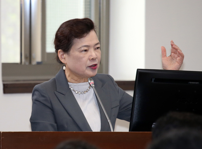 经济部长王美花。（资料照，姚志平摄）